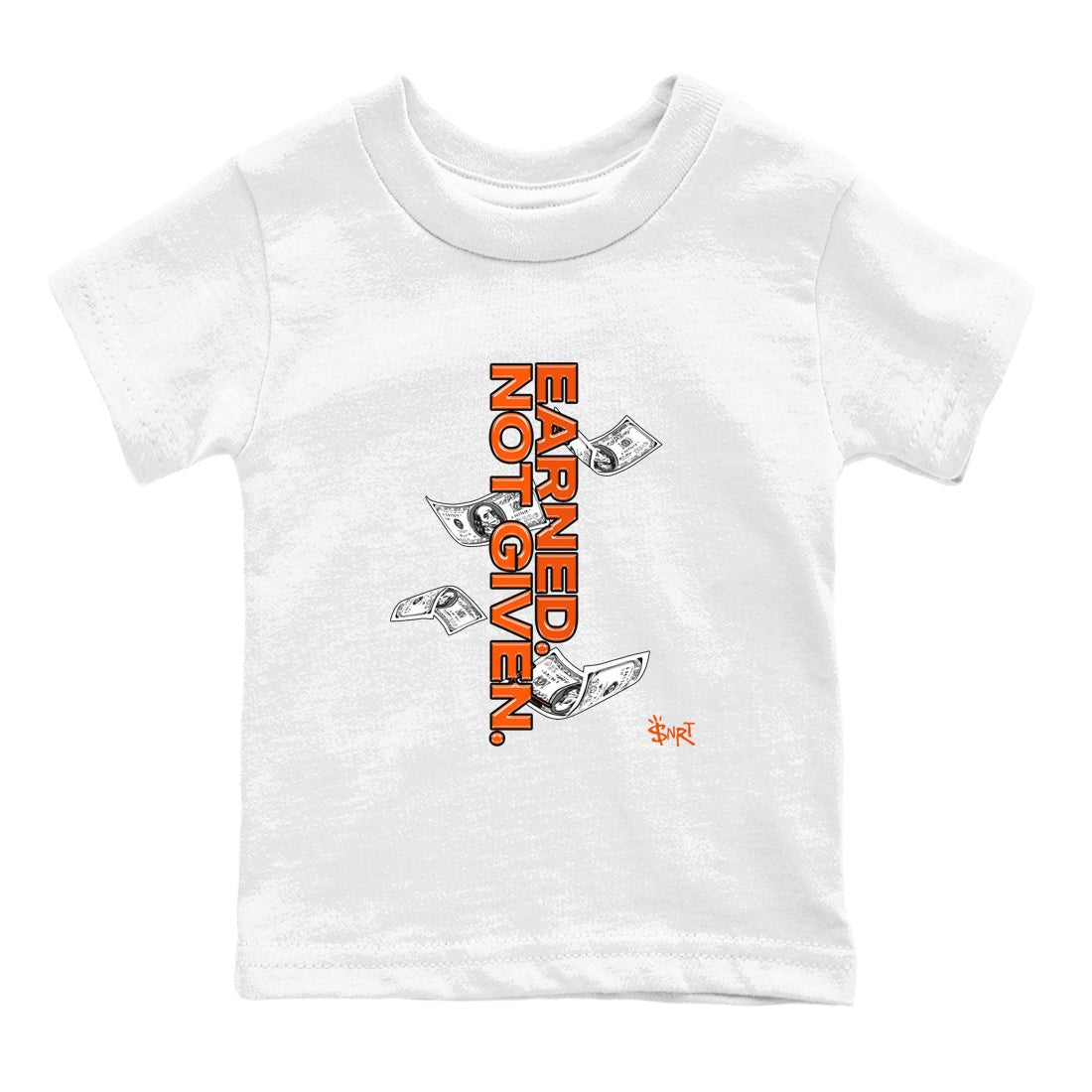 Air Max 1 OG '86 'Summit White and Cosmic Clay shirts to match jordans Earned Not Given sneaker match tees Air Max 1 Cosmic Clay match shoes to clothes SNRT Sneaker Tees Youth Baby White 2 tee