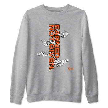 Air Max 1 OG '86 'Summit White and Cosmic Clay shirts to match jordans Earned Not Given sneaker match tees Air Max 1 Cosmic Clay match shoes to clothes SNRT Sneaker Tees unisex cotton Heather Grey 2 shirts