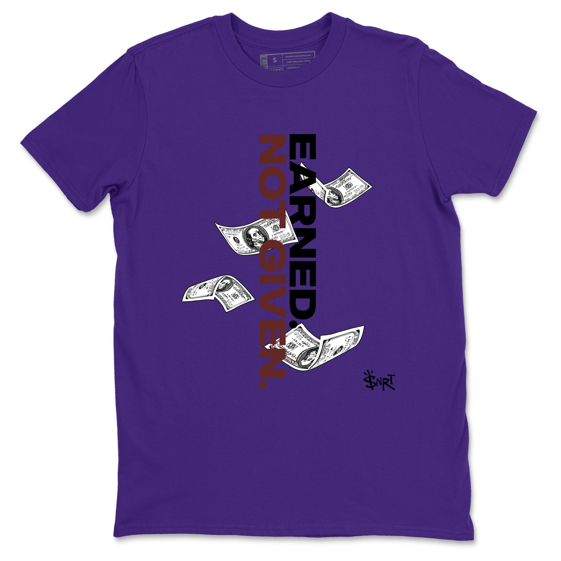 Sneaker match tees – Sneaker Threads To Match Dunk Low Persian Violet Shoes – Earned Not Given Tee Purple 2