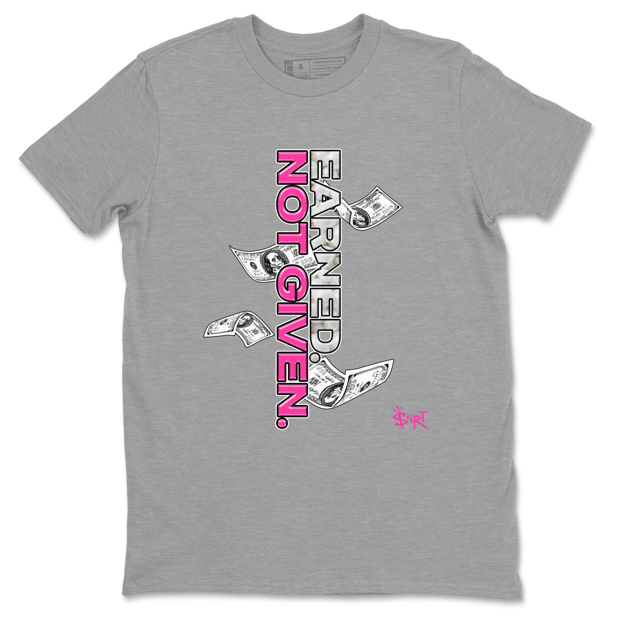 Nike KD 4 Retro Aunt Pearl shirts to match jordans Earned Not Given sneaker match tees Nike KD 4 Aunt Pearl match shoes to clothes SNRT Sneaker Tees unisex cotton Heather Grey 2 shirts