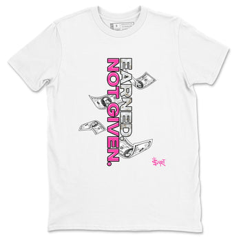Nike KD 4 Retro Aunt Pearl shirts to match jordans Earned Not Given sneaker match tees Nike KD 4 Aunt Pearl match shoes to clothes SNRT Sneaker Tees unisex cotton White 2 shirts