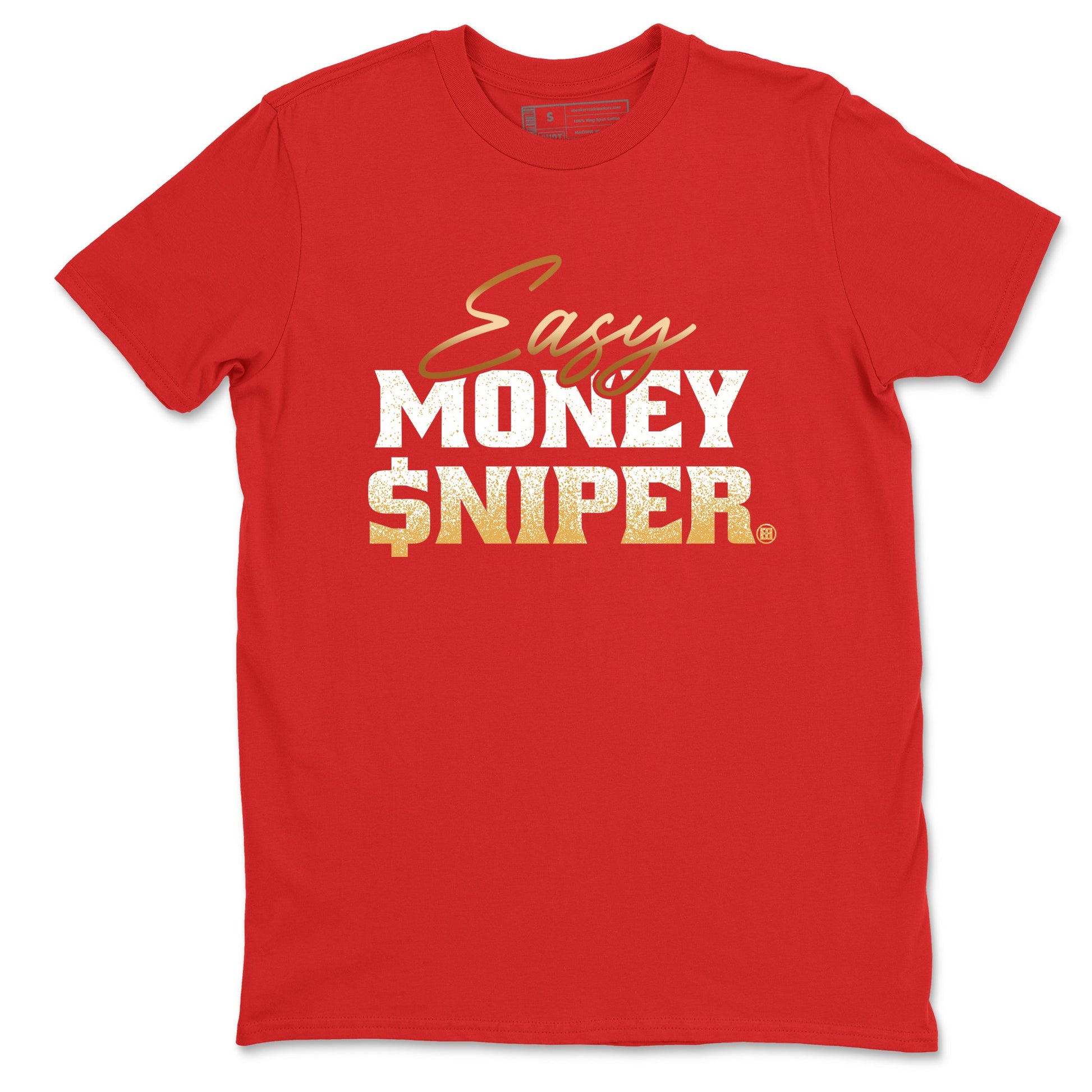 Best Christmas gifts for sneakerheads  – Sneaker Tees To Match Nike KB 9 China Sneakers – Easy Money Sniper Graphic Tee Red 2