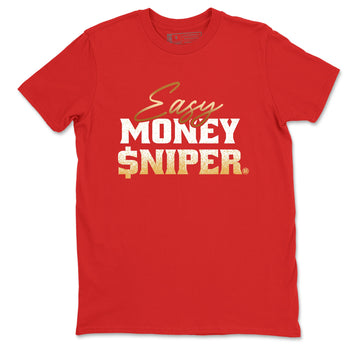 Best Christmas gifts for sneakerheads  – Sneaker Tees To Match Nike KB 9 China Sneakers – Easy Money Sniper Graphic Tee Red 2