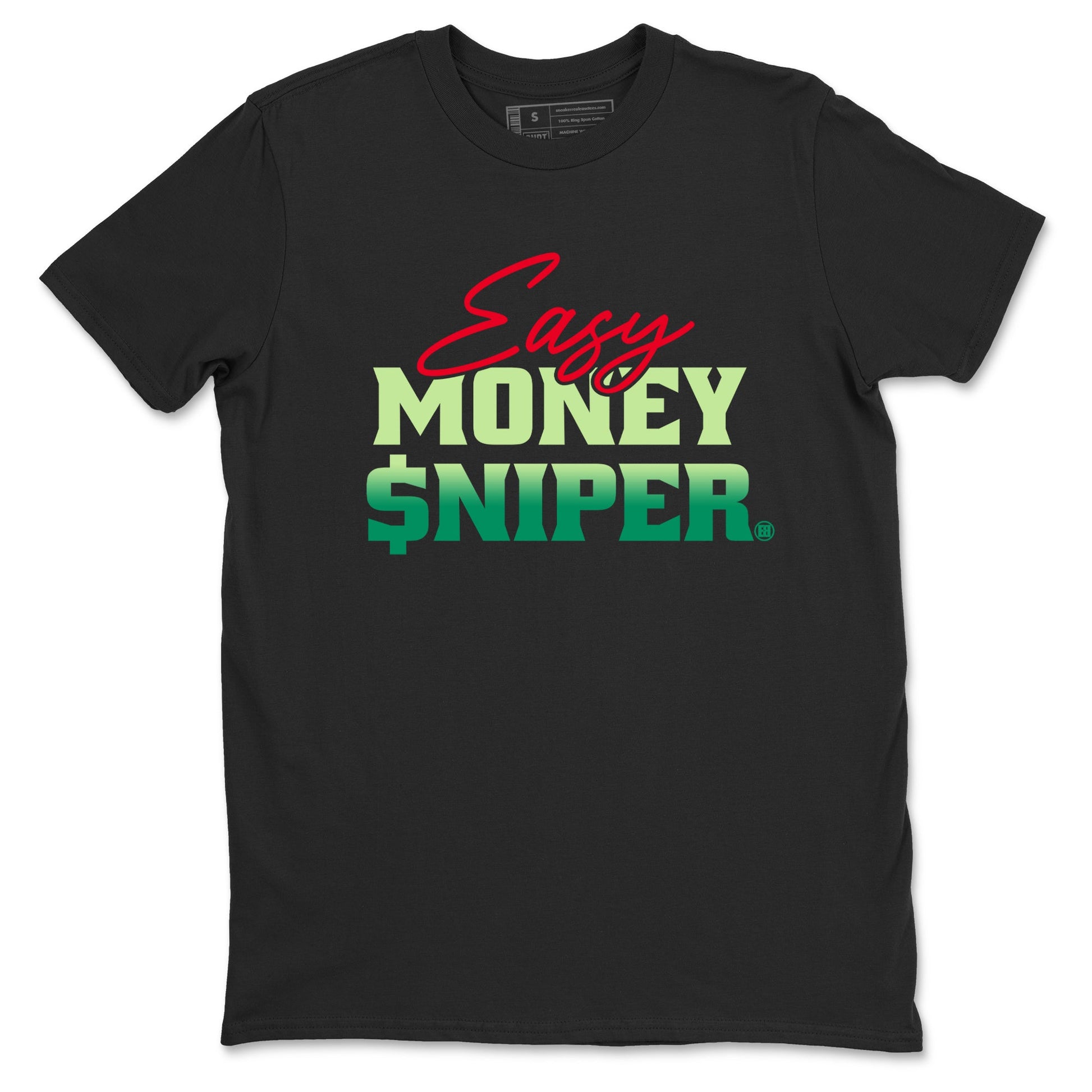 Sneaker Threads – Sneaker Tees To Match Nike KD 17 Easy Money Sniper – Easy Money Sniper Graphic Tee Black 2. Perfect for Jordan releases 2025 colorways. Perfect for Kevin Durant sneaker releases and Easy Money basketball colorways loved by hoopers in 2025.