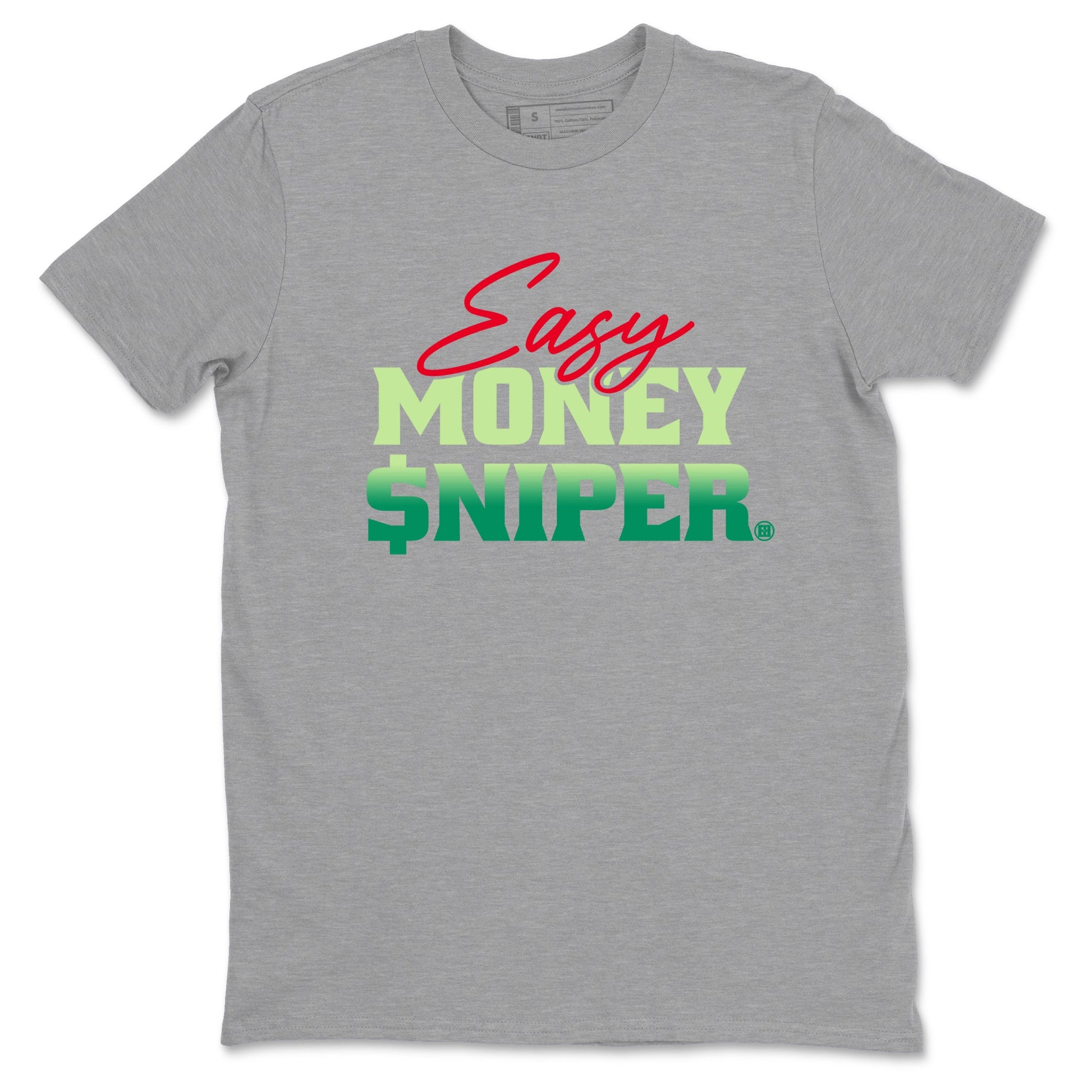 Sneaker Threads – Sneaker Tees To Match Nike KD 17 Easy Money Sniper – Easy Money Sniper Graphic Tee Heather Grey 2. Perfect for Jordan releases 2025 colorways. Perfect for Kevin Durant sneaker releases and Easy Money basketball colorways loved by hoopers in 2025.