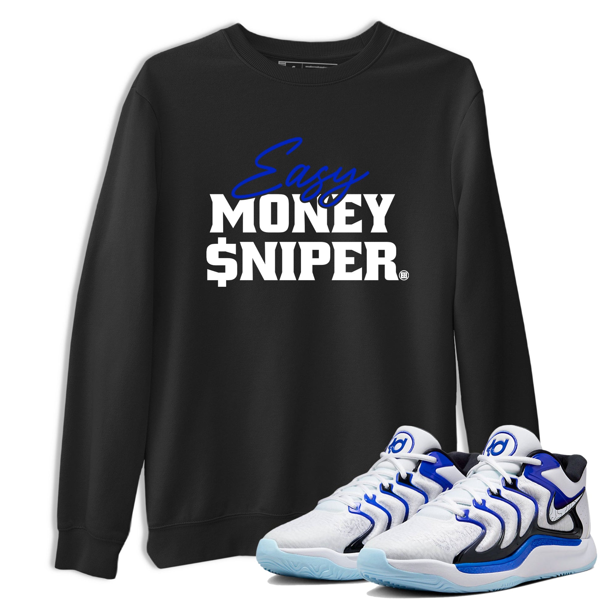 Sneaker Threads – Sneaker Tees To Match Nike KD 17 Penny – Easy Money Sniper Graphic Tee Black 1. Perfect for Jordan releases 2025 colorways. Perfect for Kevin Durant basketball sneaker releases and retro Penny-inspired 2025 colorways.