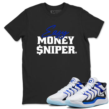 Sneaker Threads – Sneaker Tees To Match Nike KD 17 Penny – Easy Money Sniper Graphic Tee Black 1. Perfect for Jordan releases 2025 colorways. Perfect for Kevin Durant basketball sneaker releases and retro Penny-inspired 2025 colorways.