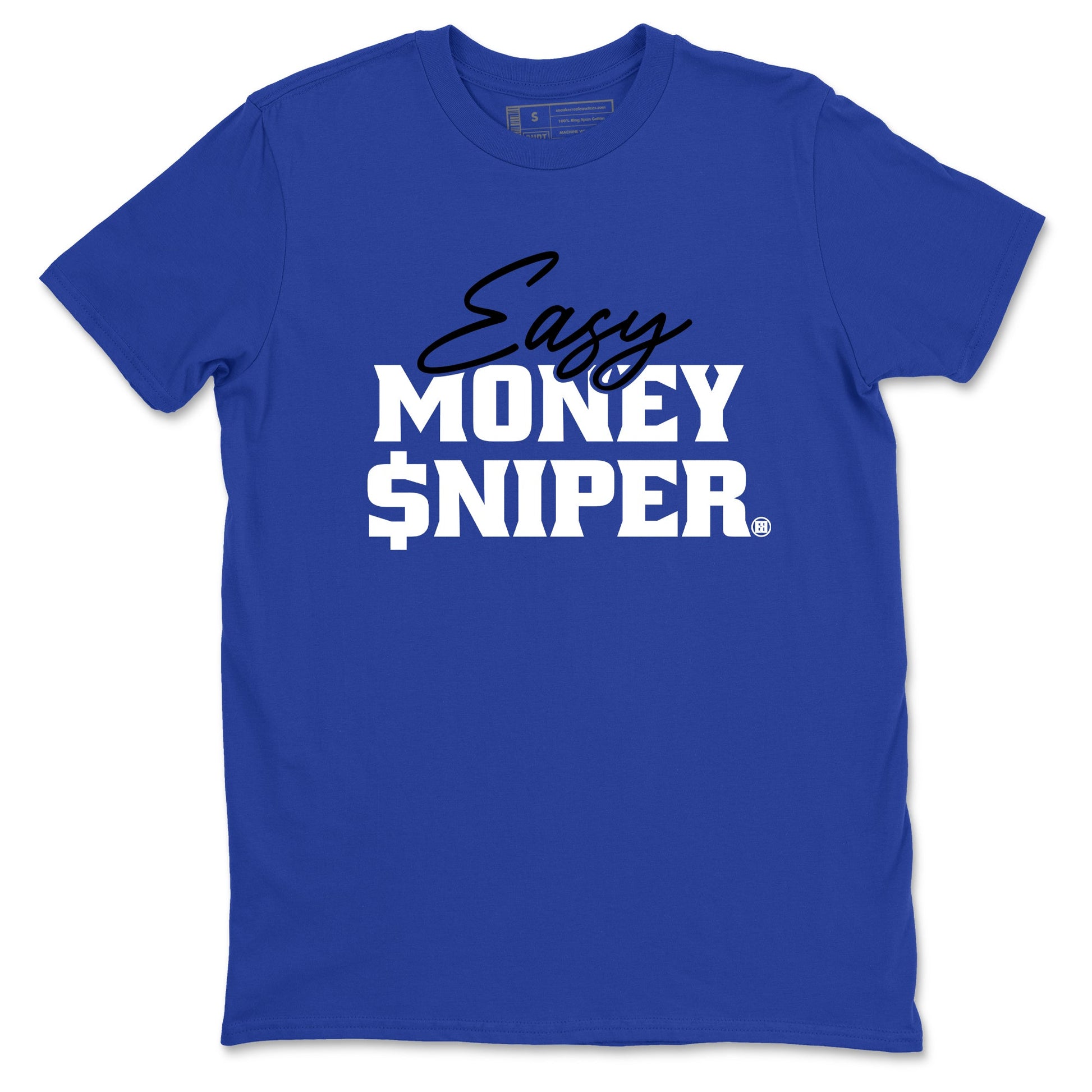 Sneaker Threads – Sneaker Tees To Match Nike KD 17 Penny – Easy Money Sniper Graphic Tee Royal Blue 2. Perfect for Jordan releases 2025 colorways. Perfect for Kevin Durant basketball sneaker releases and retro Penny-inspired 2025 colorways.