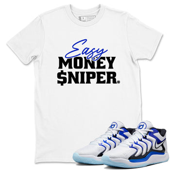 Sneaker Threads – Sneaker Tees To Match Nike KD 17 Penny – Easy Money Sniper Graphic Tee White 1. Perfect for Jordan releases 2025 colorways. Perfect for Kevin Durant basketball sneaker releases and retro Penny-inspired 2025 colorways.