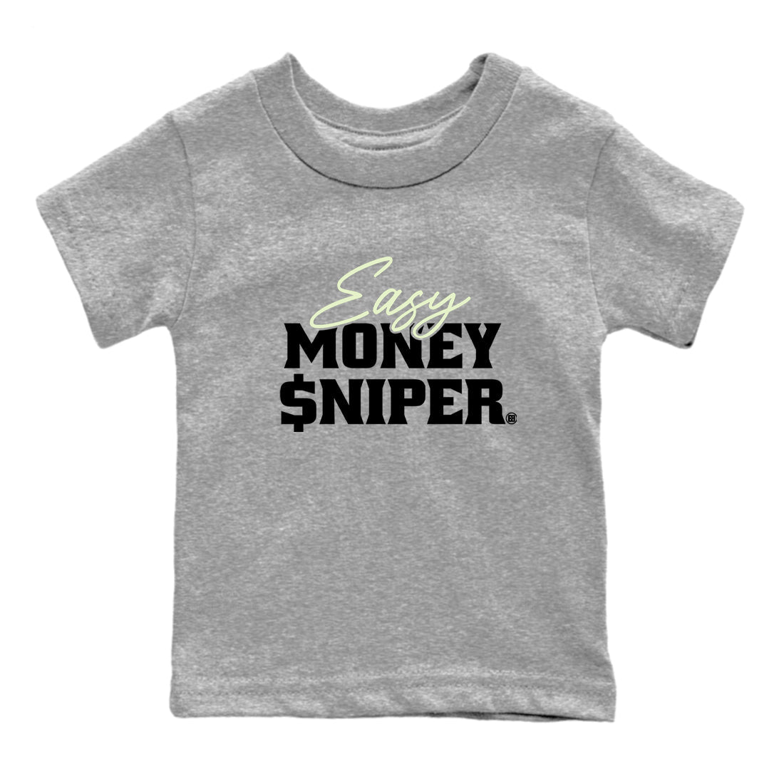 Sneaker Threads – Sneaker Tees To Match Nike KD 18 Halloween – Easy Money Sniper Youth Graphic Tee Heather Grey 2. Perfect for Jordan releases 2025 colorways. Perfect for Kevin Durant sneaker releases and Halloween 2025 colorways.