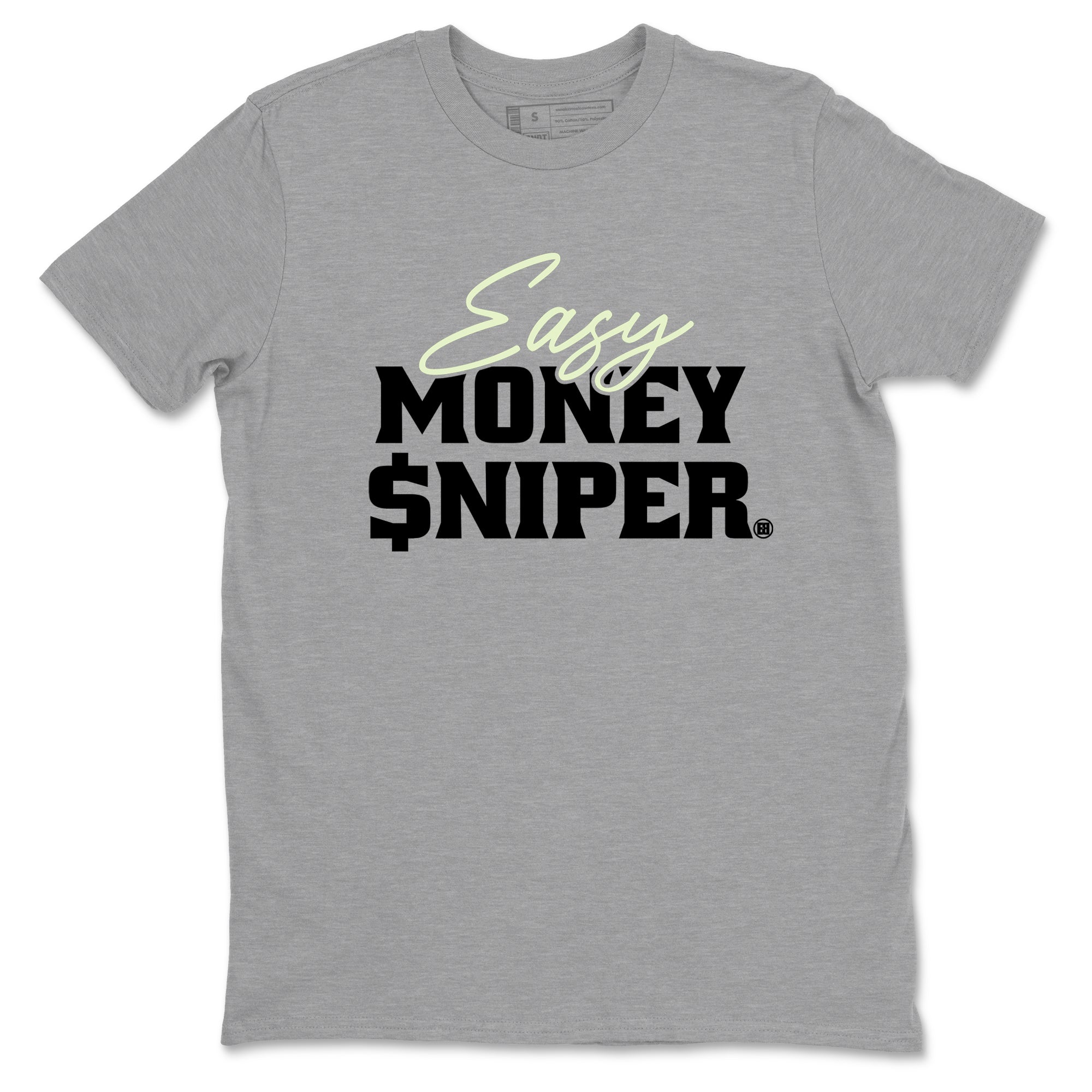 Sneaker Threads – Sneaker Tees To Match Nike KD 18 Halloween – Easy Money Sniper Graphic Tee Heather Grey 2. Perfect for Jordan releases 2025 colorways. Perfect for Kevin Durant sneaker releases and Halloween 2025 colorways.