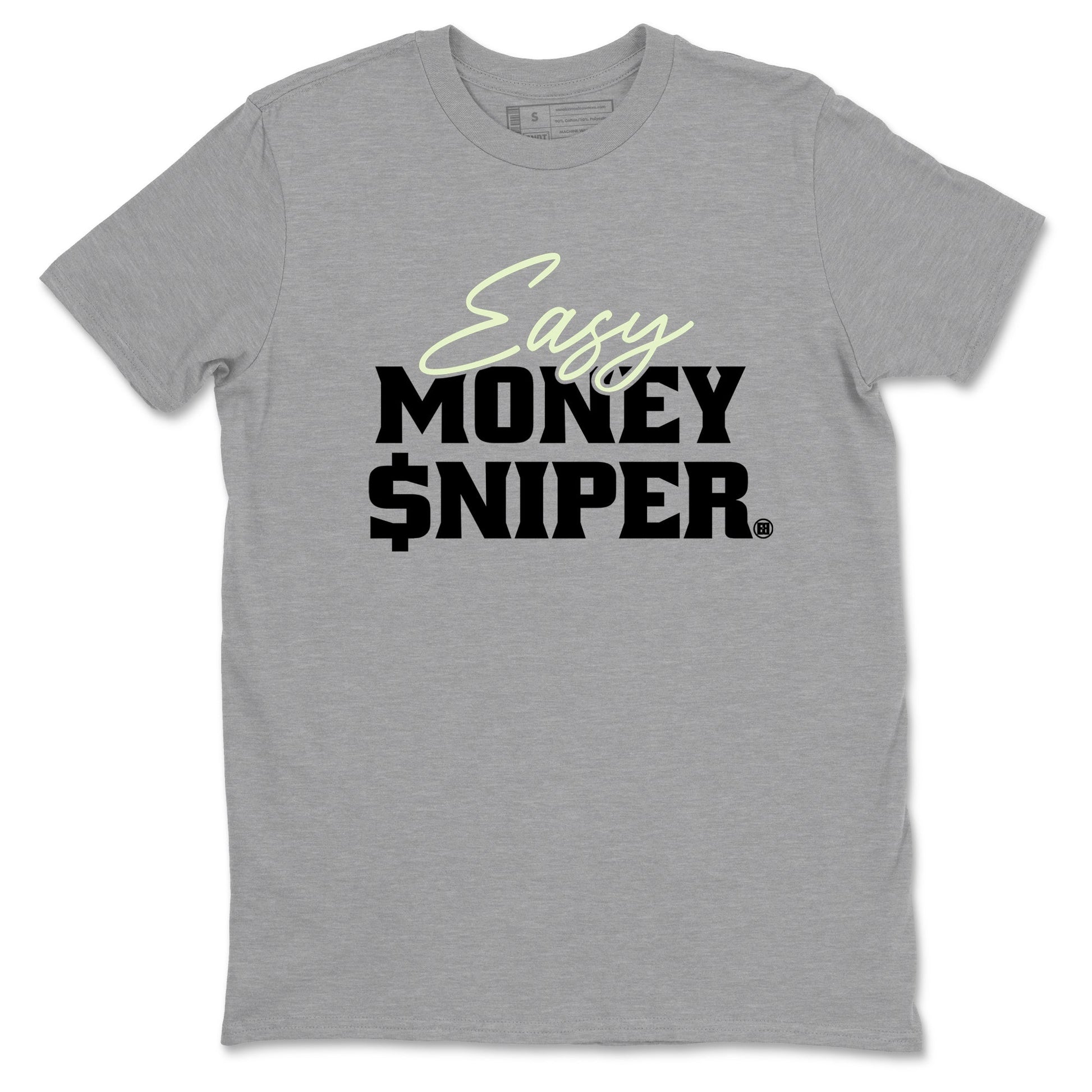 Sneaker Threads – Sneaker Tees To Match Nike KD 18 Halloween – Easy Money Sniper Graphic Tee Heather Grey 2. Perfect for Jordan releases 2025 colorways. Perfect for Kevin Durant sneaker releases and Halloween 2025 colorways.