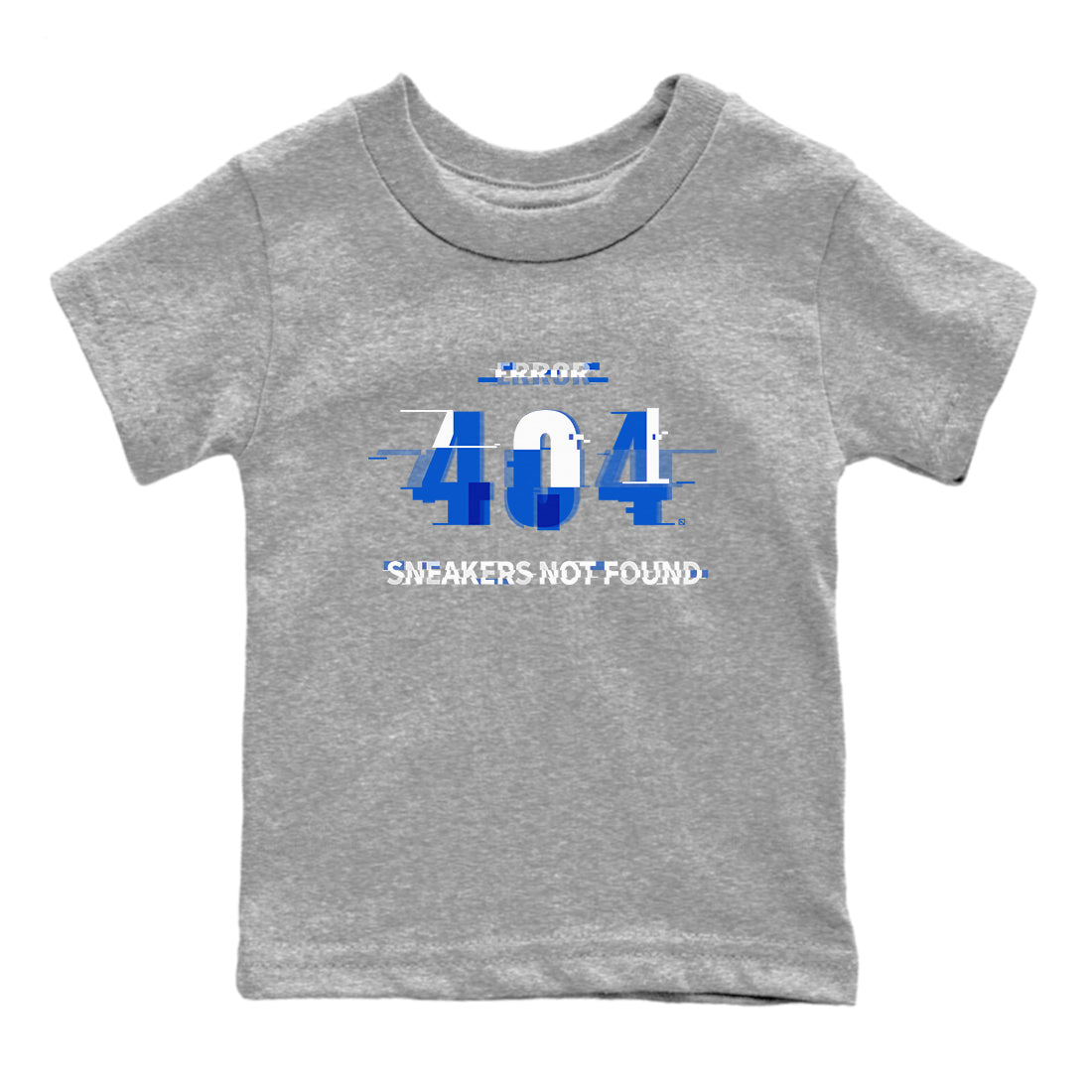 Air Force 1 404 Error shirt to match jordans Error sneaker tees AF1 404 Error SNRT Sneaker release tees baby toddler Heather Grey 2 cotton Shirt
