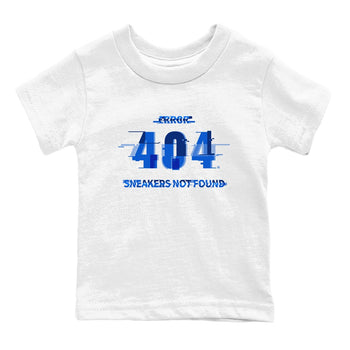Air Force 1 404 Error shirt to match jordans Error sneaker tees AF1 404 Error SNRT Sneaker release tees baby toddler White 2 cotton Shirt