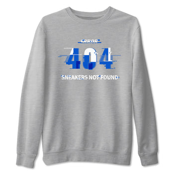 Air Force 1 404 Error shirt to match jordans Error sneaker tees AF1 404 Error SNRT Sneaker Release Tees unisex cotton Heather Grey 2 crew neck shirt
