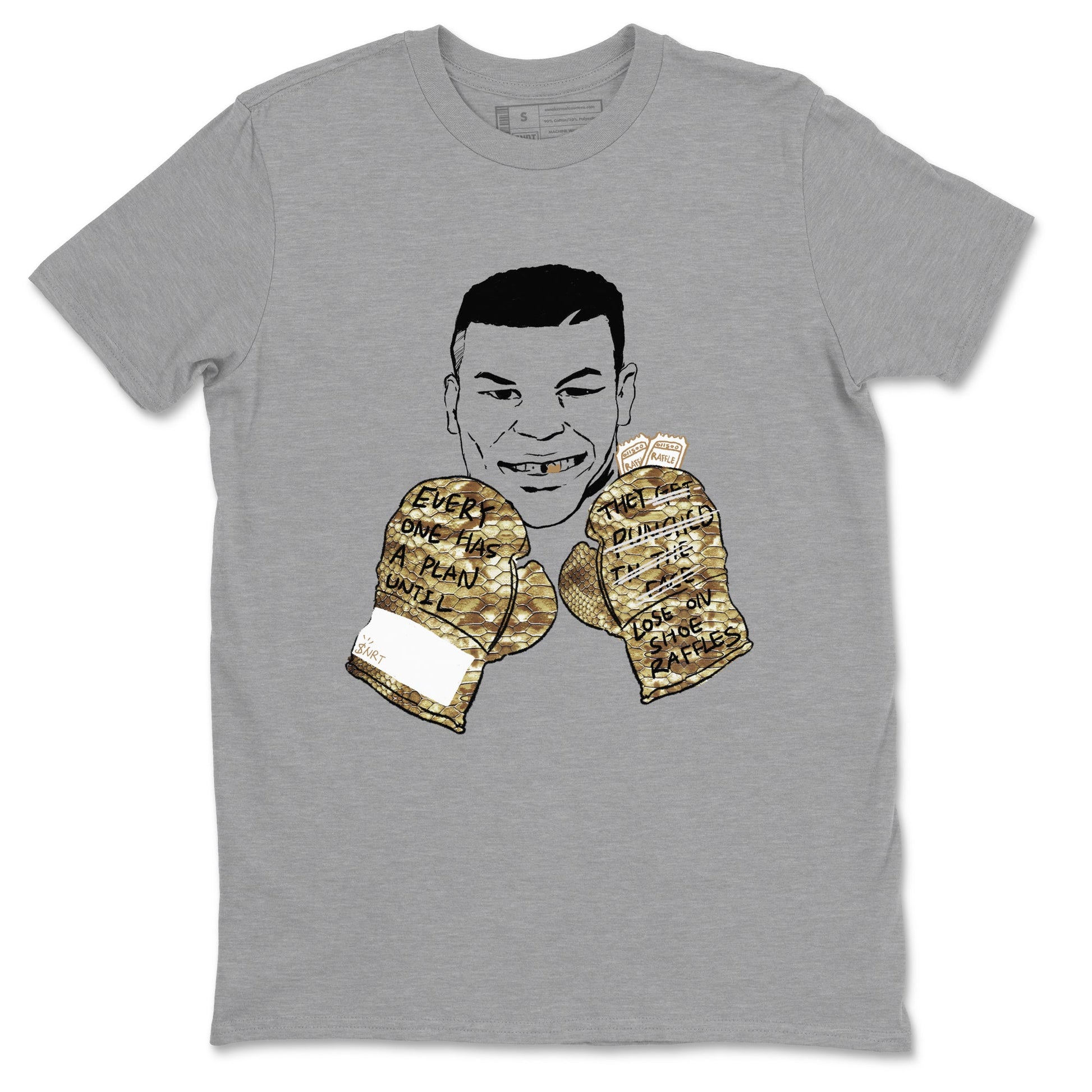 Air Force 1 Ivory Snake shirt to match jordans Everyone Has A Plan sneaker tees Air Force 1 Ivory Snake SNRT Sneaker Release Tees unisex cotton Heather Grey 2 crew neck shirt