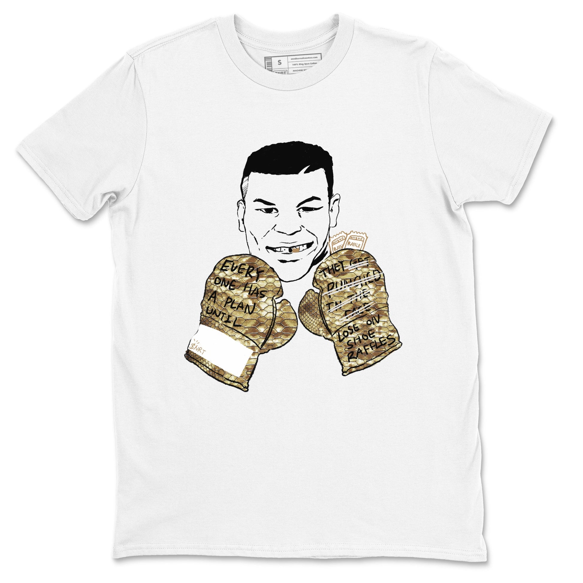 Air Force 1 Ivory Snake shirt to match jordans Everyone Has A Plan sneaker tees Air Force 1 Ivory Snake SNRT Sneaker Release Tees unisex cotton White 2 crew neck shirt