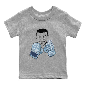 1s Denim shirts to match jordans Everyone Has A Plan sneaker match tees Air Jordan 1 Denim SNRT Sneaker Tees streetwear brand Baby and Youth Heather Grey 2 cotton tee