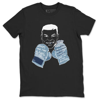 1s Denim shirts to match jordans Everyone Has A Plan sneaker match tees Air Jordan 1 Denim SNRT Sneaker Tees streetwear brand Black 2 unisex cotton tee