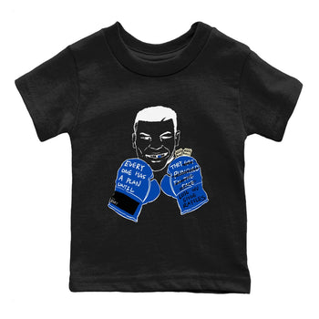 1s Game Royal shirts to match jordans Everyone Has A Plan sneaker match tees Air Jordan 1 Retro Low OG Game Royal match shoes to clothes SNRT Sneaker Tees Youth Baby Black 2 tee