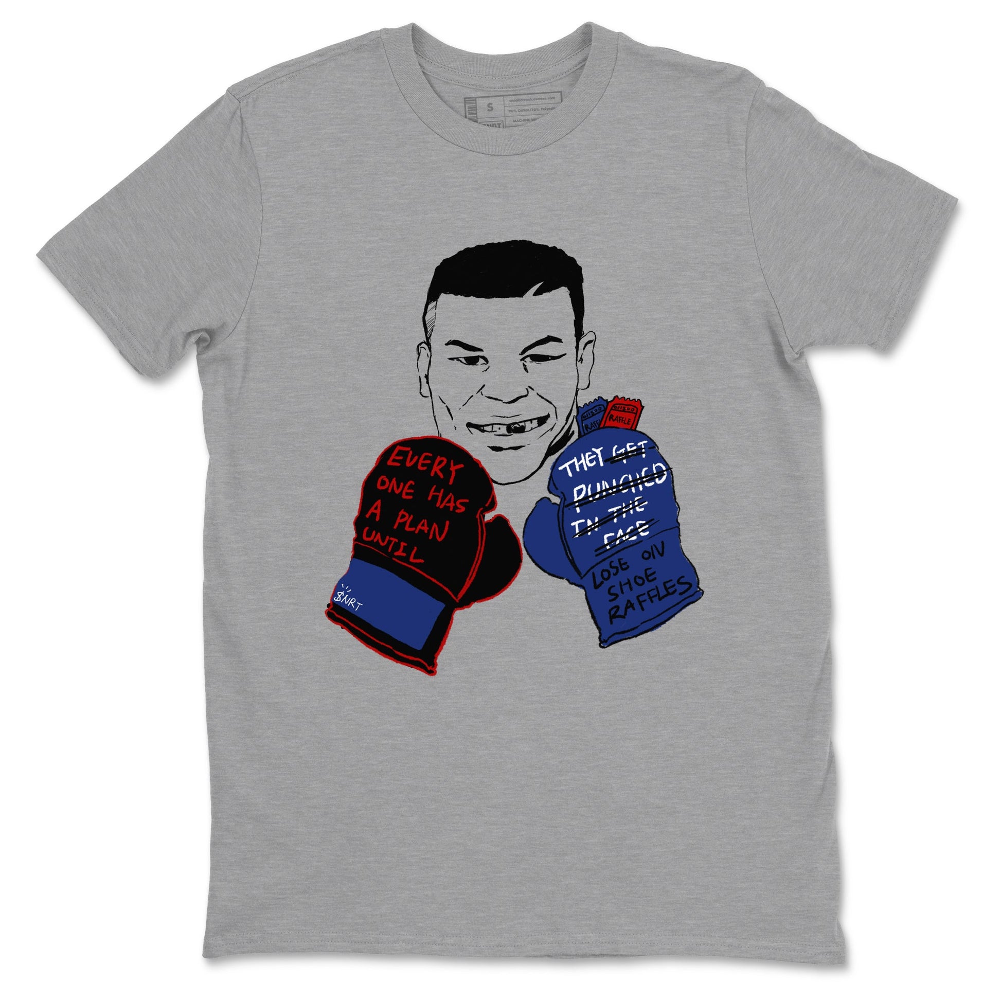 1s Rare Air shirts to match jordans Everyone Has A Plan sneaker match tees Air Jordan 1 High OG Rare Air Deep Royal Blue match shoes to clothes SNRT Sneaker Tees unisex cotton Heather Grey 2 shirts