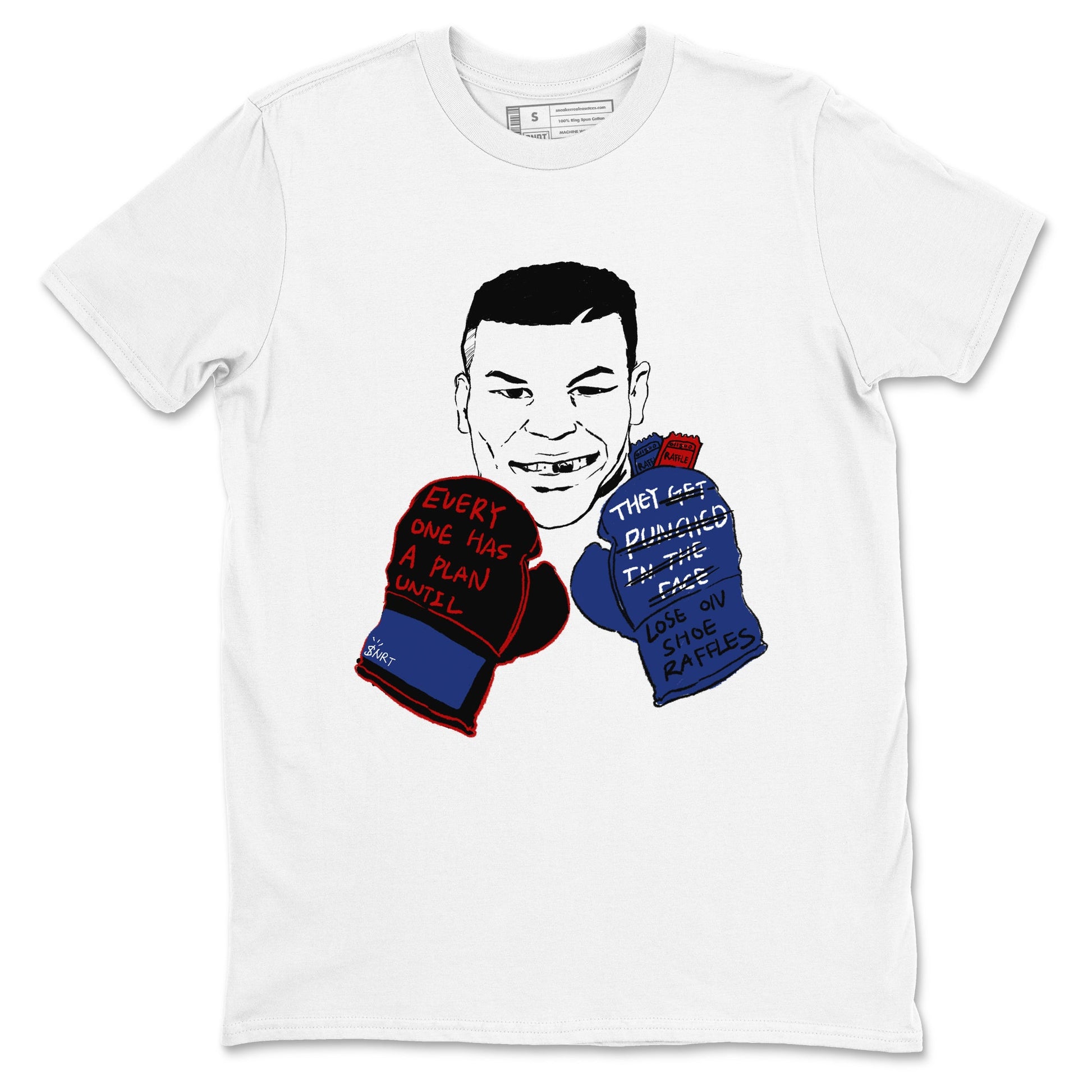 1s Rare Air shirts to match jordans Everyone Has A Plan sneaker match tees Air Jordan 1 High OG Rare Air Deep Royal Blue match shoes to clothes SNRT Sneaker Tees unisex cotton White 2 shirts