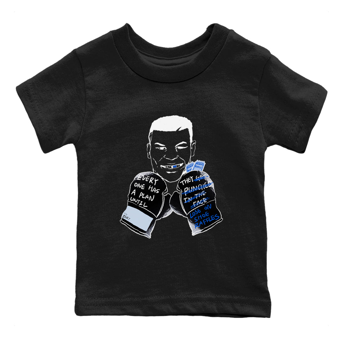 11s Low Space shirt to match jordans Everyone Has A Plan sneaker tees Air Jordan 11 Black/Varsity Royal SNRT sneaker release tees baby toddler Black 2 cotton Shirt