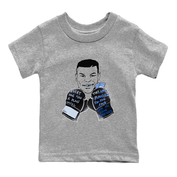 11s Low Space shirt to match jordans Everyone Has A Plan sneaker tees Air Jordan 11 Black/Varsity Royal SNRT sneaker release tees baby toddler Heather Grey 2 cotton Shirt
