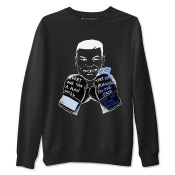 11s Low Space shirt to match jordans Everyone Has A Plan sneaker tees Air Jordan 11 Black/Varsity Royal SNRT Sneaker Release Tees unisex cotton Black 2 crew neck shirt