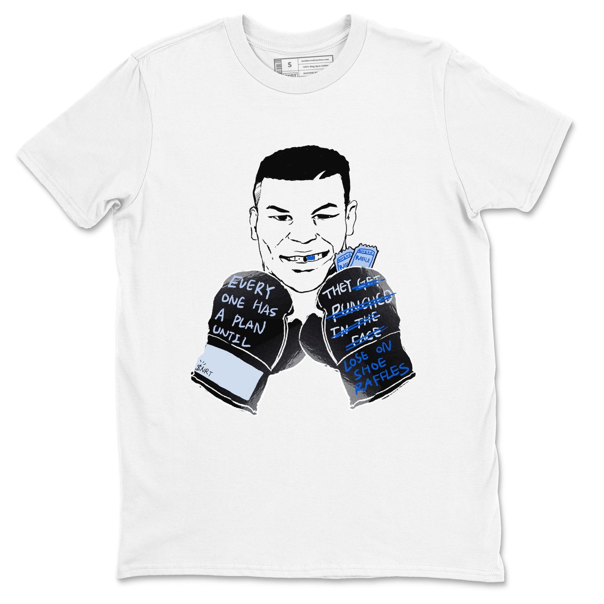11s Low Space shirt to match jordans Everyone Has A Plan sneaker tees Air Jordan 11 Black/Varsity Royal SNRT Sneaker Release Tees unisex cotton White 2 crew neck shirt