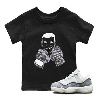 11s Year Of The Snake shirts to match jordans  Everyone Has A Plan shirts to match jordans Air Jordan 11 Retro Low Year Of The Snake match shoes to clothes SNRT Sneaker Tees Youth Baby Black 1 tee