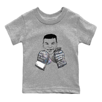 11s Year Of The Snake shirts to match jordans  Everyone Has A Plan shirts to match jordans Air Jordan 11 Retro Low Year Of The Snake match shoes to clothes SNRT Sneaker Tees Youth Baby Heather Grey 2 tee