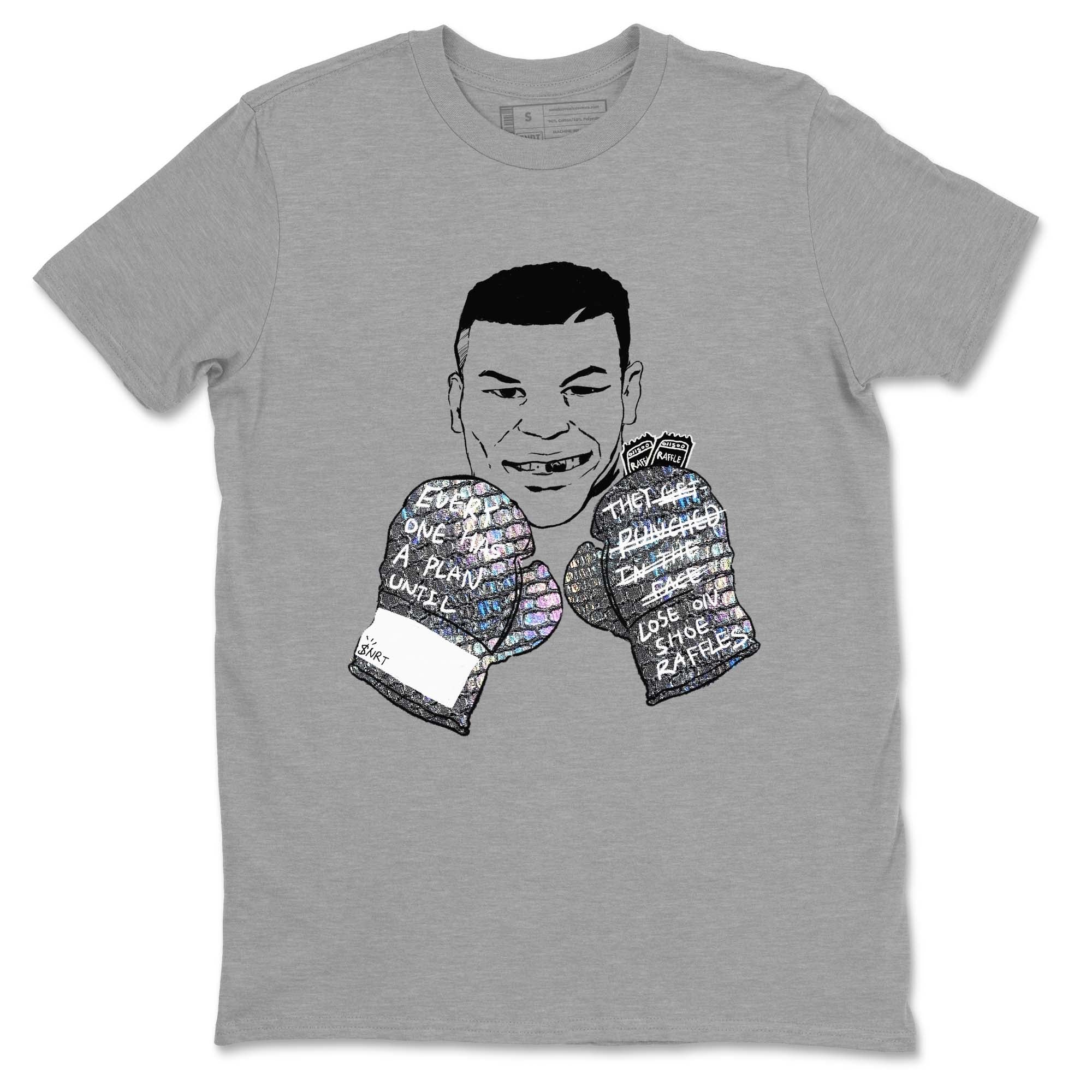 11s Year Of The Snake shirts to match jordans  Everyone Has A Plan shirts to match jordans Air Jordan 11 Retro Low Year Of The Snake match shoes to clothes SNRT Sneaker Tees unisex cotton Heather Grey 2 shirts