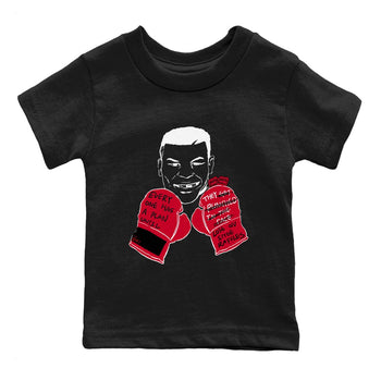 12s Flu Game shirts to match jordans Everyone Has A Plan sneaker match tees Air Jordan 12 Retro Flu Game match shoes to clothes SNRT Sneaker Tees Youth Baby Black 2 tee