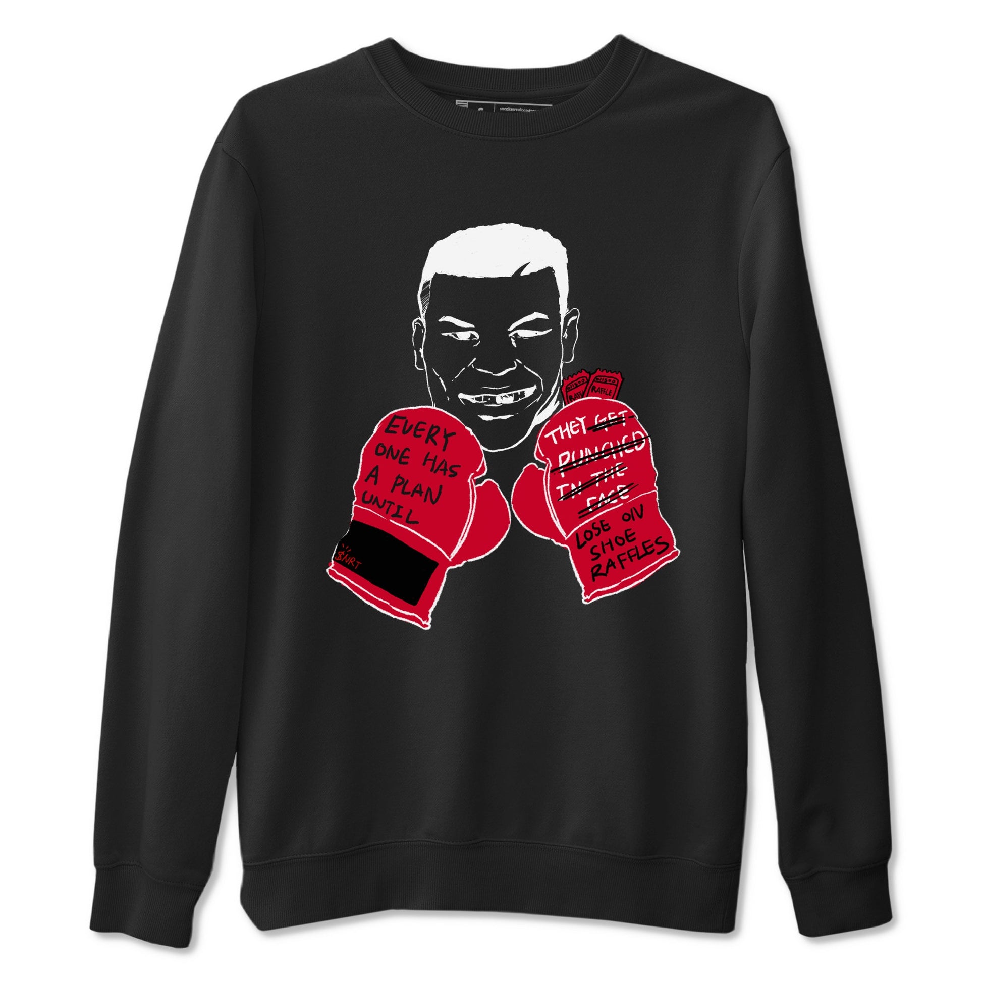 12s Flu Game shirts to match jordans Everyone Has A Plan sneaker match tees Air Jordan 12 Retro Flu Game match shoes to clothes SNRT Sneaker Tees unisex cotton Black 2 shirts