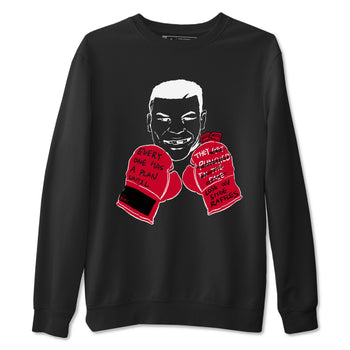 12s Flu Game shirts to match jordans Everyone Has A Plan sneaker match tees Air Jordan 12 Retro Flu Game match shoes to clothes SNRT Sneaker Tees unisex cotton Black 2 shirts