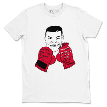 12s Flu Game shirts to match jordans Everyone Has A Plan sneaker match tees Air Jordan 12 Retro Flu Game match shoes to clothes SNRT Sneaker Tees unisex cotton White 2 shirts
