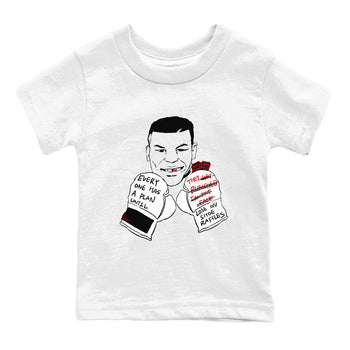 AJ12 Taxi Flip shirt to match jordans Everyone Has A Plan sneaker tees Air Jordan 12 Taxi Flip SNRT sneaker release tees baby toddler White 2 cotton Shirt