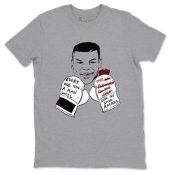AJ12 Taxi Flip shirt to match jordans Everyone Has A Plan sneaker tees Air Jordan 12 Taxi Flip SNRT Sneaker Release Tees unisex cotton Heather Grey 2 crew neck shirt