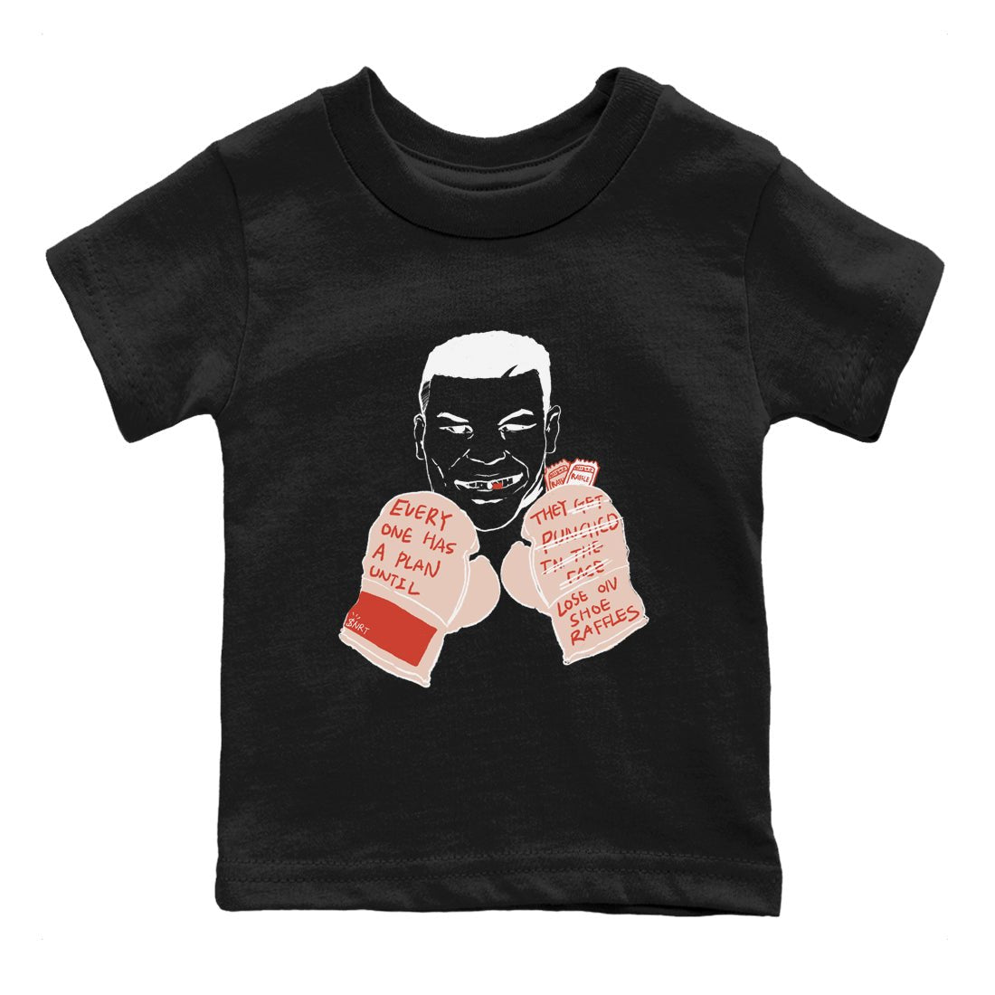 13s Dune Red shirts to match jordans Everyone Has A Plan sneaker match tees Air Jordan 13 Dune Red SNRT Sneaker Tees streetwear brand Baby and Youth Black 2 cotton tee