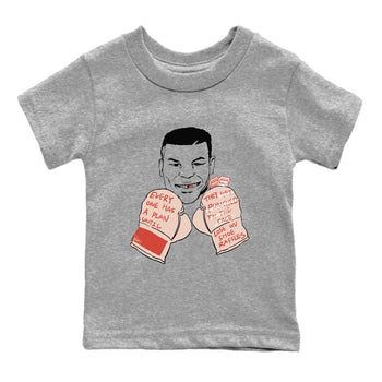 13s Dune Red shirts to match jordans Everyone Has A Plan sneaker match tees Air Jordan 13 Dune Red SNRT Sneaker Tees streetwear brand Baby and Youth Heather Grey 2 cotton tee