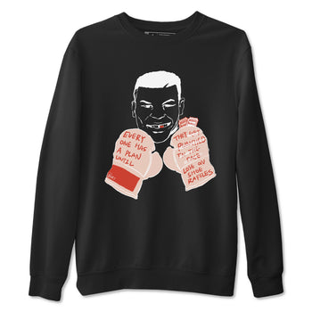 13s Dune Red shirts to match jordans Everyone Has A Plan sneaker match tees Air Jordan 13 Dune Red SNRT Sneaker Tees streetwear brand Black 2 unisex cotton tee