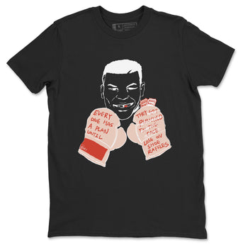 13s Dune Red shirts to match jordans Everyone Has A Plan sneaker match tees Air Jordan 13 Dune Red SNRT Sneaker Tees streetwear brand Black 2 unisex cotton tee