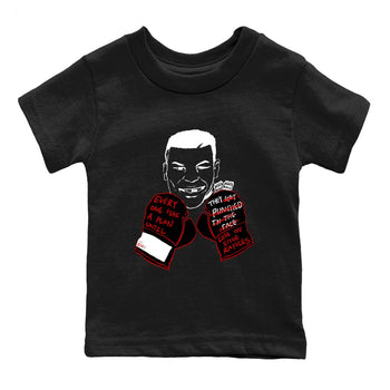 Air Jordan 14 Black Toe t shirts to match sneakers Everyone Has A Plan sneaker match tees 14s Black Toe sneaker match tee SNRT Sneaker Tees Youth Baby Black 2 tee