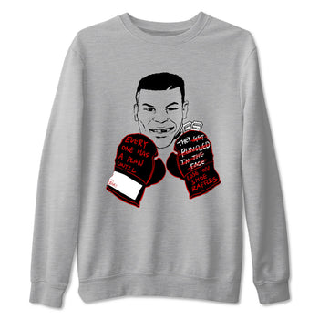 Air Jordan 14 Black Toe t shirts to match sneakers Everyone Has A Plan sneaker match tees 14s Black Toe sneaker match tee SNRT Sneaker Tees unisex cotton Heather Grey 2 shirts