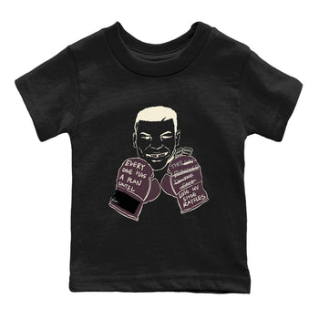 3s A Ma Maniere x Black shirts to match jordans Everyone Has A Plan sneaker match tees A Ma Maniere x Air Jordan 3 “Black” SNRT Sneaker Tees streetwear brand Baby and Youth Black 2 cotton tee