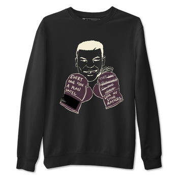 3s A Ma Maniere x Black shirts to match jordans Everyone Has A Plan sneaker match tees A Ma Maniere x Air Jordan 3 “Black” SNRT Sneaker Tees streetwear brand Black 2 unisex cotton tee