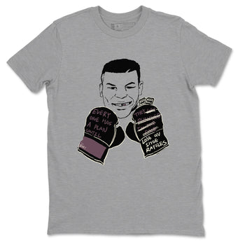 3s A Ma Maniere x Black shirts to match jordans Everyone Has A Plan sneaker match tees A Ma Maniere x Air Jordan 3 “Black” SNRT Sneaker Tees streetwear brand Heather Grey 2 unisex cotton tee