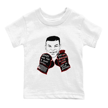 3s Black Cement shirts to match jordans Everyone Has A Plan sneaker match tees Air Jordan 3 Black Cement match shoes to clothes SNRT Sneaker Tees Youth Baby White 2 tee
