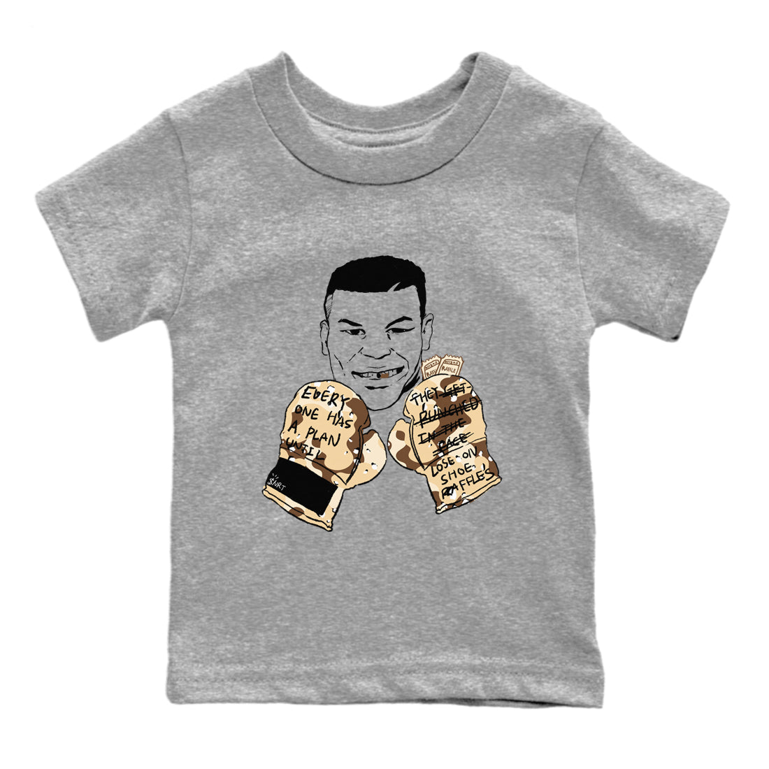 WNBA x Air Jordan 3 “Desert Camo” shirts to match jordans Everyone Has A Plan sneaker match tees Air Jordan 3 Desert Camo SNRT Sneaker Release Tees Clothing Sneakerhead ShirtsBaby and Youth Heather Grey 2 cotton tee